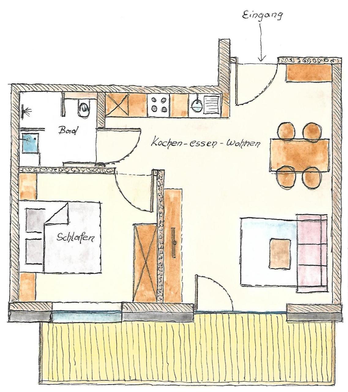 Wolfegg Appartement - Cafe - Bistro Warth  Exterior foto